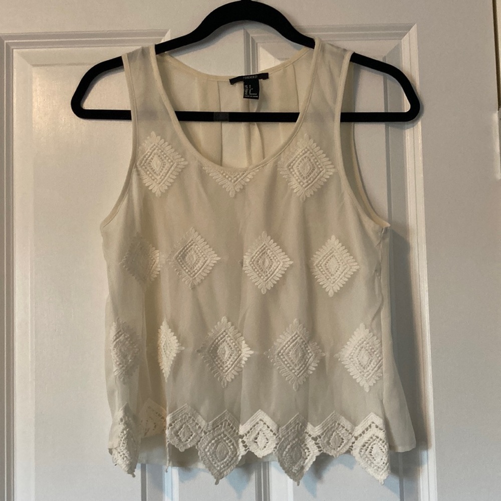 Sleeveless Summer Top